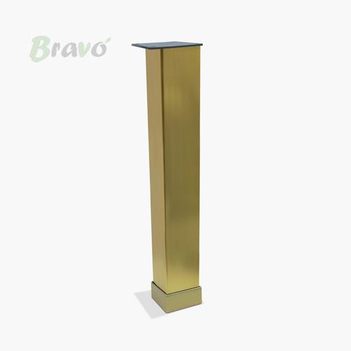 Ніжка меблева Bravo Tower 40*40*250, золото браш