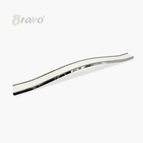Ручка Bravo Contour/ 320, хром+ біла