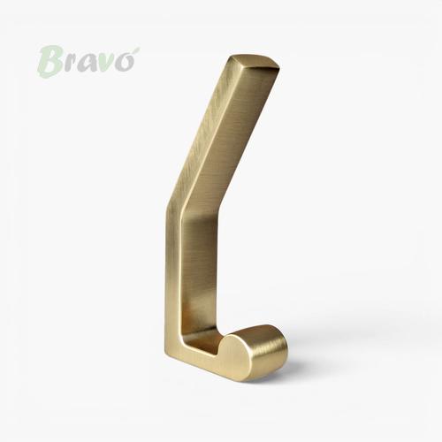 Вішак Bravo Heel big брашоване золото