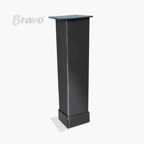 Ніжка меблева Bravo Tower 40*40*150, антрацит