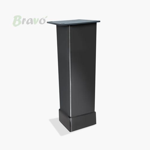 Ніжка меблева Bravo Tower 40*40*120, антрацит