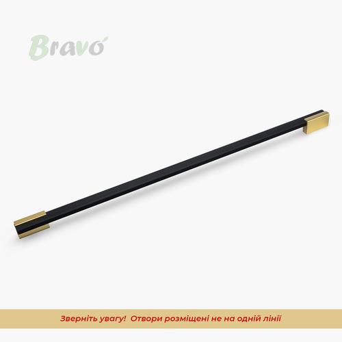 Ручка Bravo Viola/ 560, чорний+золото