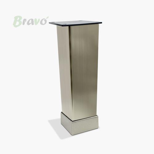 Ніжка меблева Bravo Tower 40*40*120, інокс