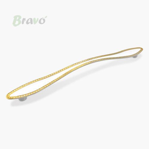 Ручка Bravo Orchid/ 224, білий+золото