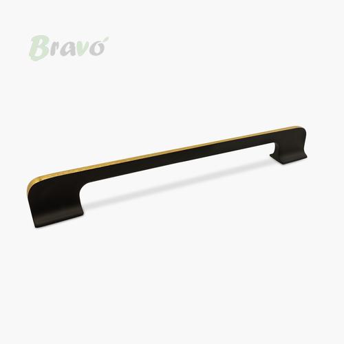 Ручка Bravo Desert/ 224, чорна+золото   Н_З