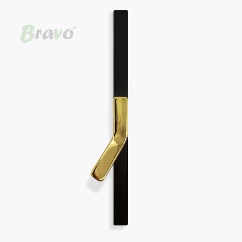 Ручка Bravo Marvel/ 180, ліва, чорний+золото