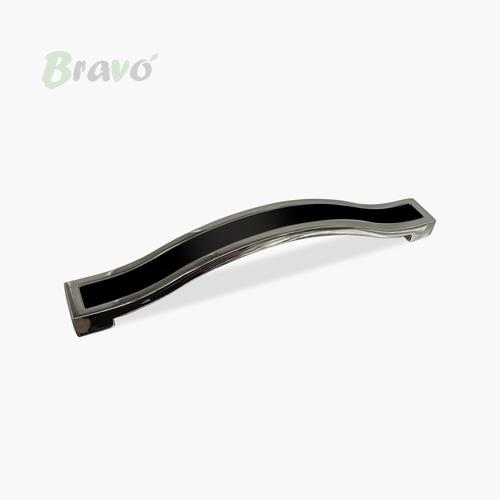 Ручка Bravo Combinatoin/ 128, хром+чорна