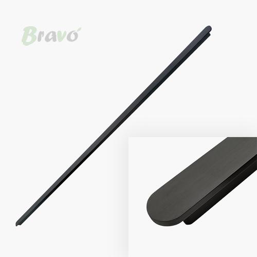 Ручка Bravo Long Canoe брашований чорний
