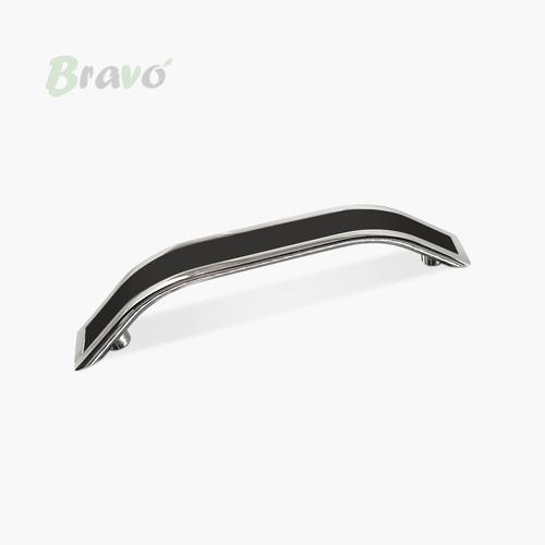 Ручка Bravo West+/ 96, хром+чорна
