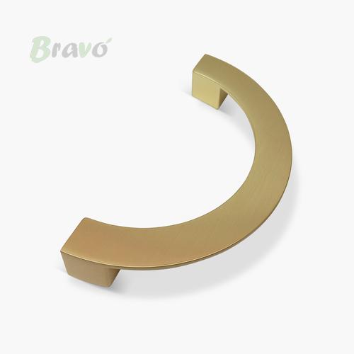Ручка Bravo Riatto/ 128, брашоване золото