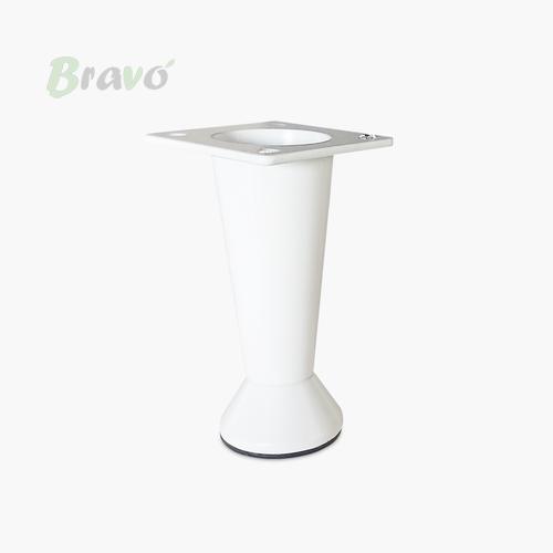 Ніжка меблева Bravo Cone 80, біла