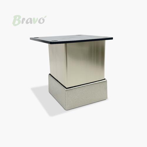 Ніжка меблева Bravo Tower 40*40*50, інокс