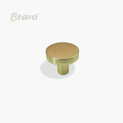 Ручка Bravo Puck брашоване золото