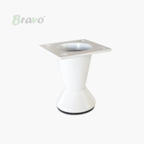 Ніжка меблева Bravo Cone 50, біла