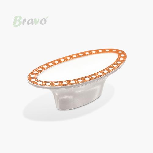 Ручка Bravo Orchid/ 16, білий+мідь