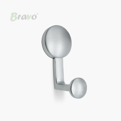 Вішак Bravo Button two матовий хром