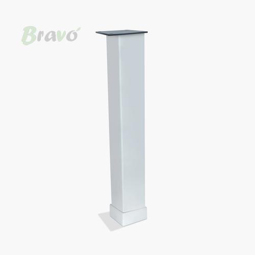 Ніжка меблева Bravo Tower 40*40*250, білий