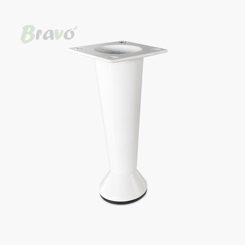 Ніжка меблева Bravo Cone 100, біла