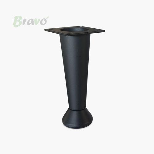 Ніжка меблева Bravo Cone 100, чорна