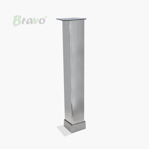 Ніжка меблева Bravo Tower 40*40*250, хром