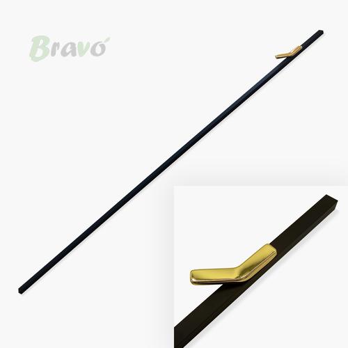 Ручка Bravo Long M ліва, чорний+золото