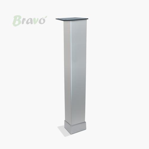 Ніжка меблева Bravo Tower 40*40*250, матовий хром