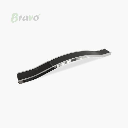 Ручка Bravo Contour/ 224, хром+чорна