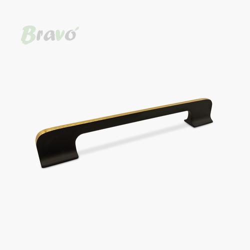 Ручка Bravo Desert/ 160, чорна+золото   Н_З