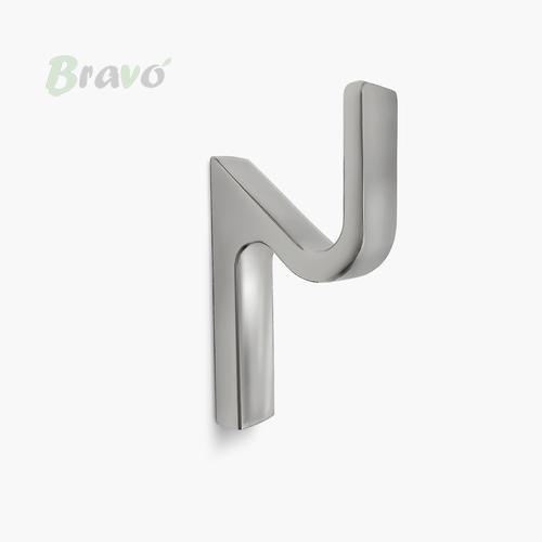 Вішак Bravo Wave матовий хром