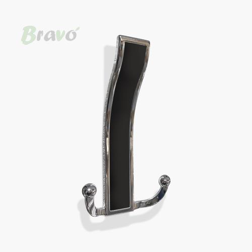 Вішак Bravo Fun big, хром+чорний