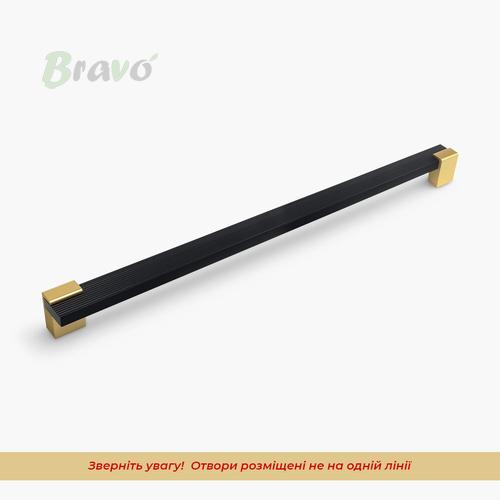 Ручка Bravo Viola/ 320, чорний+золото