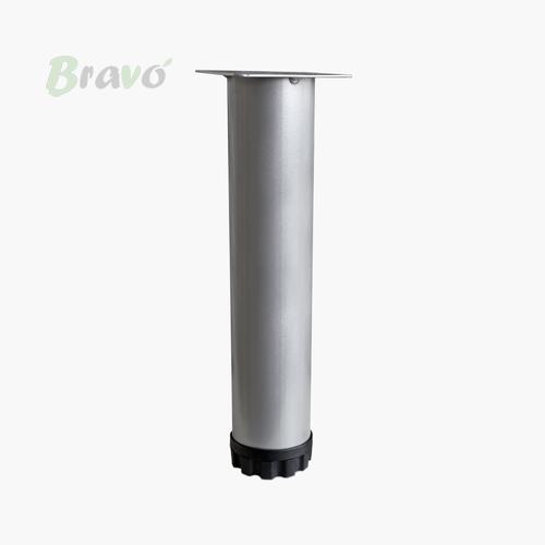 Ніжка меблева Bravo Barrel D51 матовий хром, 250 мм