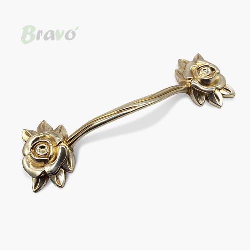 Ручка Bravo Venice/ 128, біле золото   Н_З