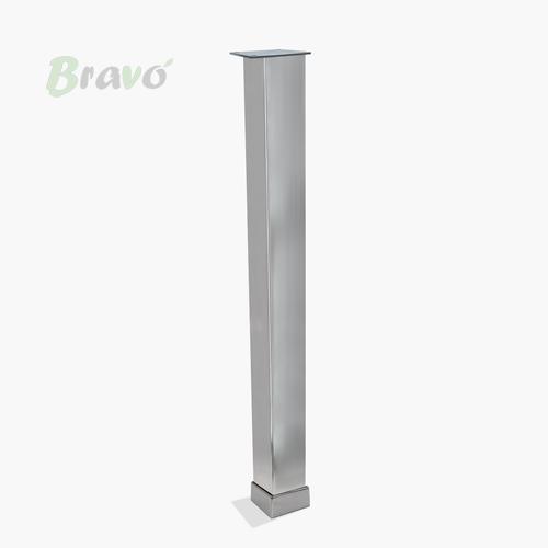 Ніжка меблева Bravo Tower 40*40*400, хром