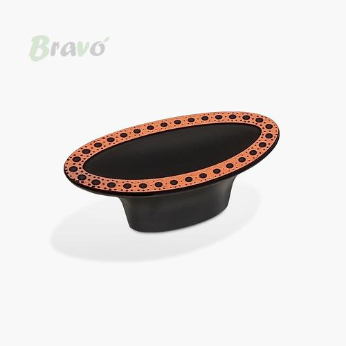 Ручка Bravo Orchid/ 16, чорний+мідь