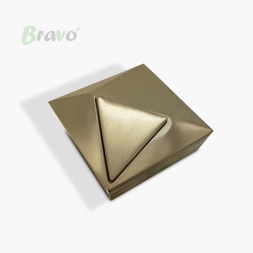 Ручка Bravo Crystal/ 32, інокс   Н_З