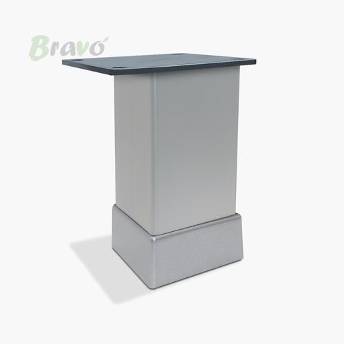 Ніжка меблева Bravo Tower 40*40*80, матовий хром