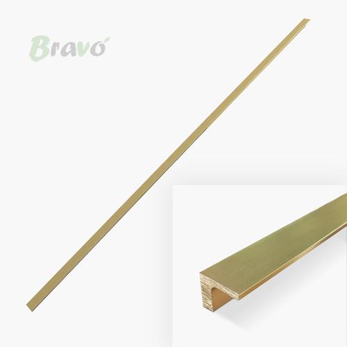 Ручка Bravo Long B брашоване золото