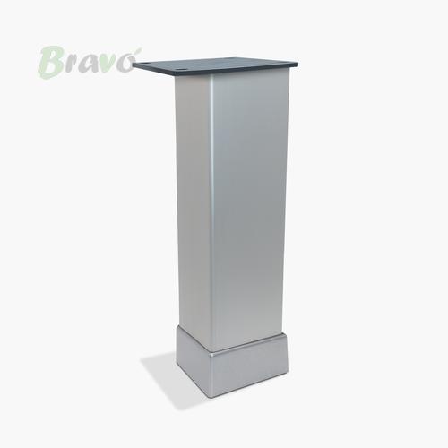 Ніжка меблева Bravo Tower 40*40*120, матовий хром