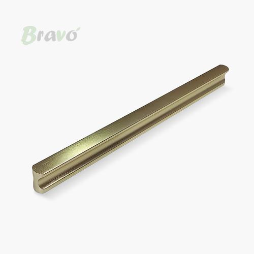 Ручка Bravo Funny (Long F)/ 192, брашоване золото