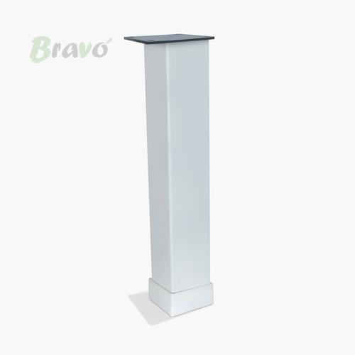 Ніжка меблева Bravo Tower 40*40*200, білий