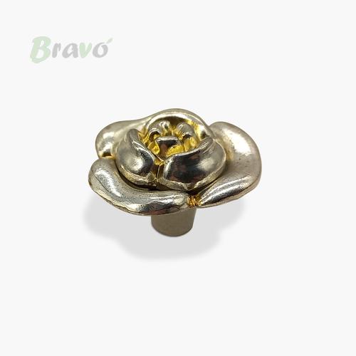Ручка Bravo Rose біле золото   Н_З