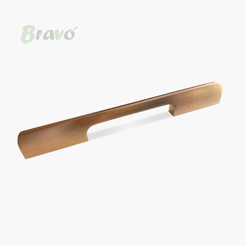 Ручка Bravo Gloss(Long G)/ 192, брашоване золото