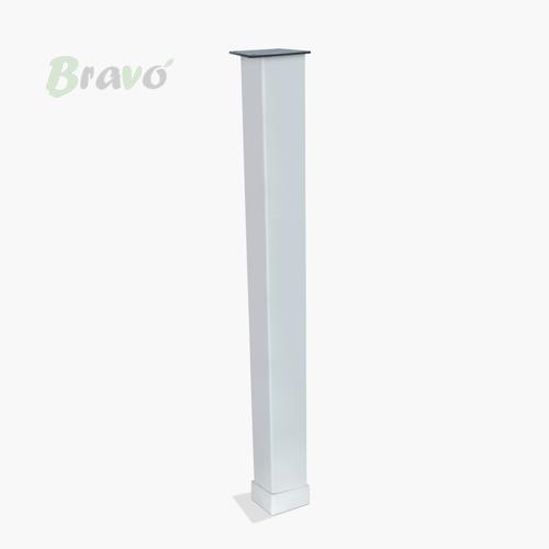 Ніжка меблева Bravo Tower 40*40*400, білий