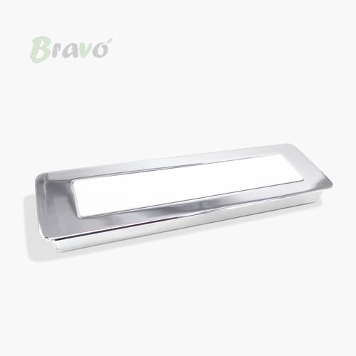 Ручка Bravo Insert/ 160, хром-біла   Н_З