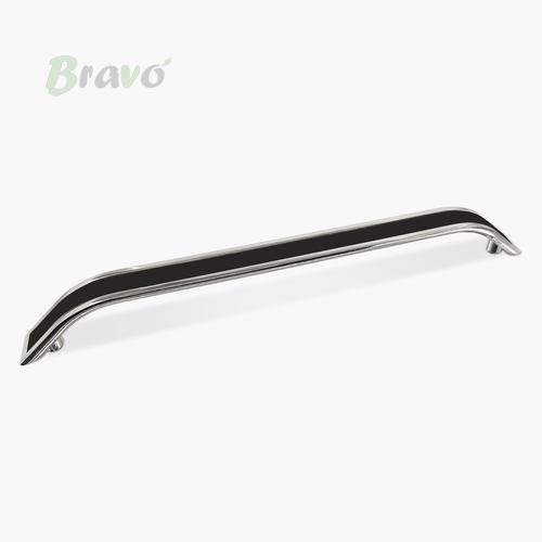 Ручка Bravo West+/ 192, хром+чорна