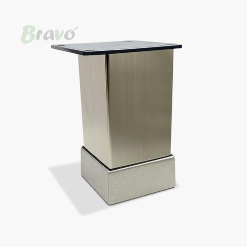 Ніжка меблева Bravo Tower 40*40*80, інокс