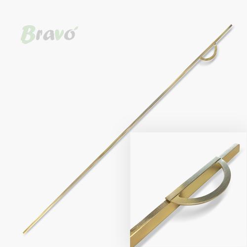 Ручка Bravo Long O брашоване золото