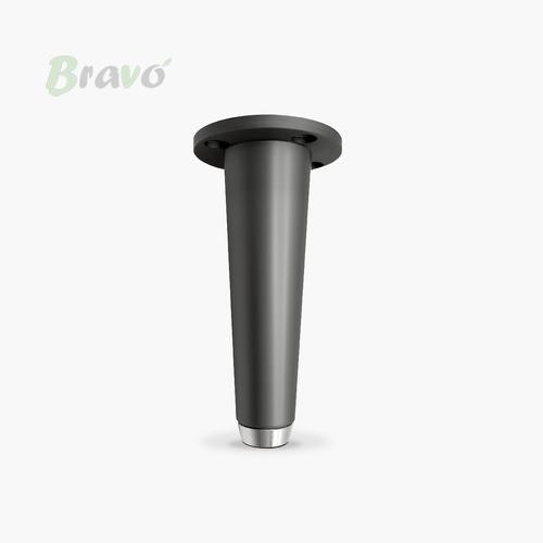 Ніжка меблева Bravo Nail 100 мм, графіт