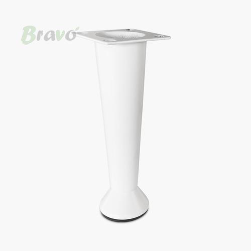 Ніжка меблева Bravo Cone 120, біла